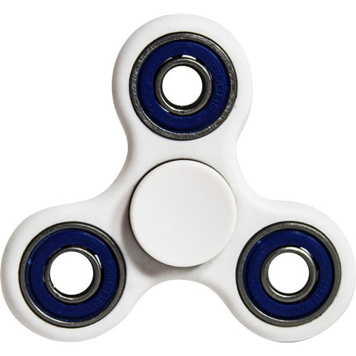 Fidgetly Fidget Spinner Toy Stress Reducer White/Blue 5001