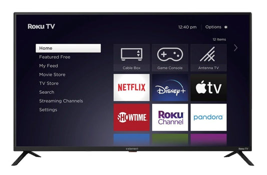 Element 40” 1080P Full HD LED Roku TV works w/ Alexa and Google E2AA40R