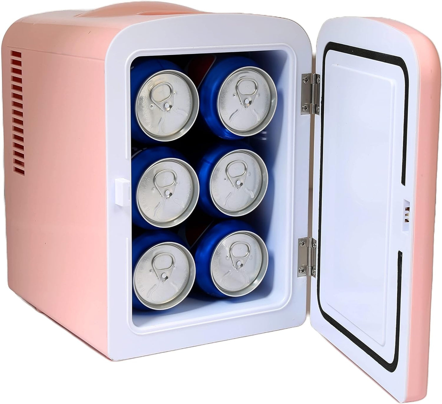 Frigidaire EFMIS129-B-PINK 4 L or 6-cans Retro Mini Portable Fridge/Cooler Pink