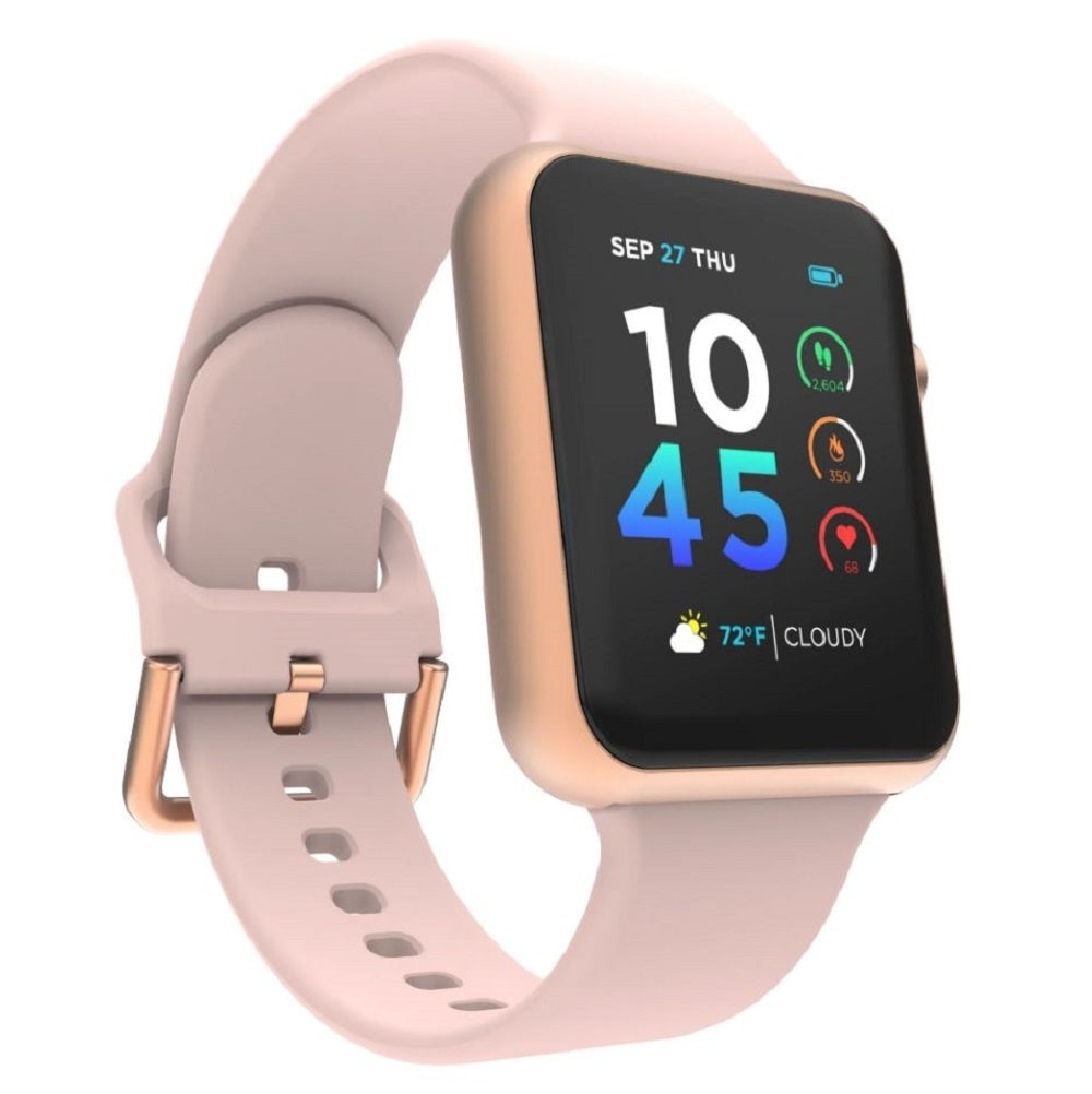 iTouch Air 4 Smartwatch Rose Gold Case With Blush Silicone Strap 41mm TA4M01-C12