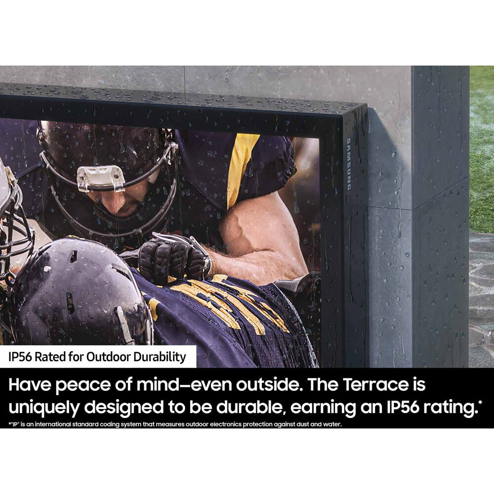 Samsung The Terrace 55" Class HDR UHD 4K Smart Partial Sun Outdoor QLED TV QN55LST7DAFXZA