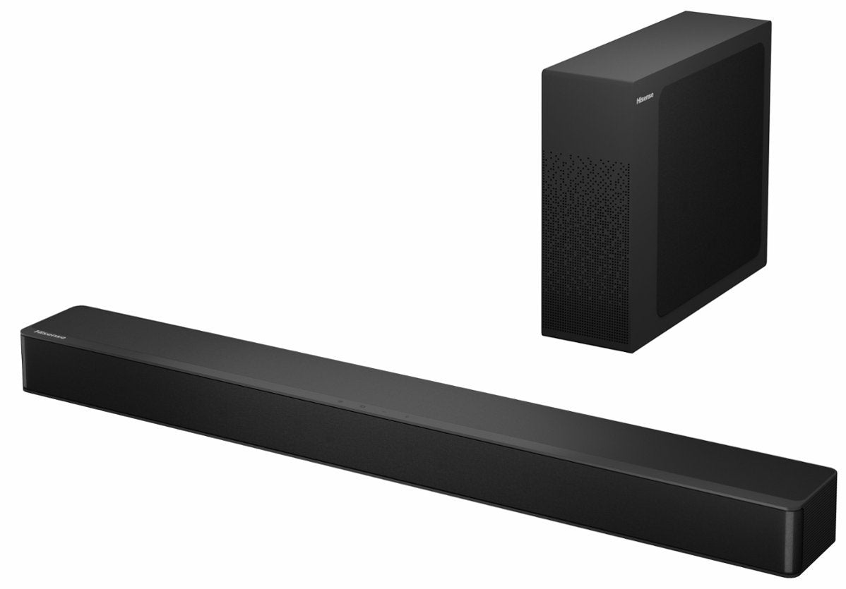 Hisense 2.1 Channel Soundbar with Wireless Subwoofer - Black HS2100