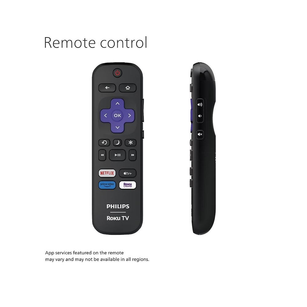 Philips 50" 4K UHD HDR LCD Direct Lit Roku Smart TV 50PUL6673/F7