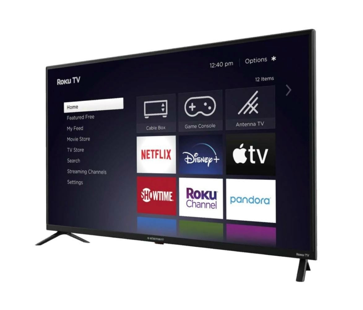 Element 40” 1080P Full HD LED Roku TV works w/ Alexa and Google E2AA40R