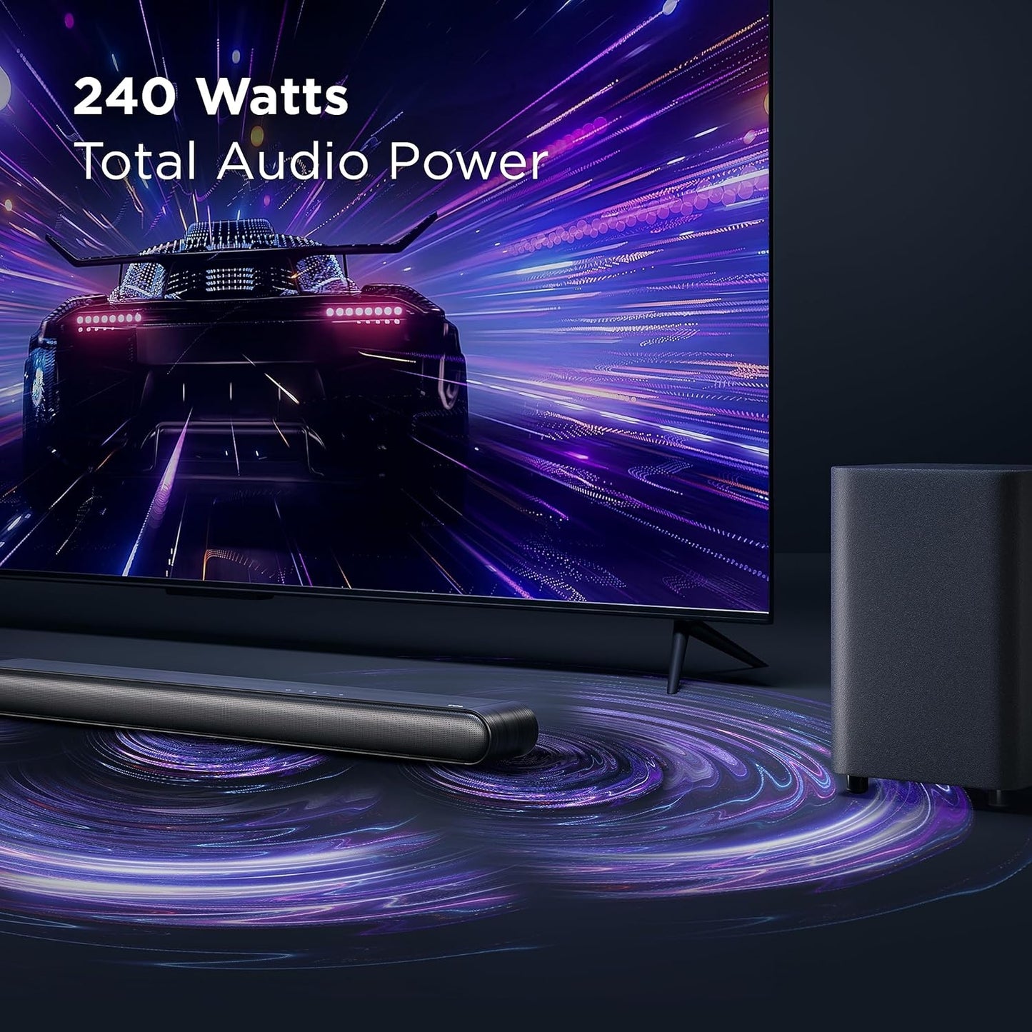 TCL S Class 3.1 Ch Sound Bar DTS Virtual: X with Wireless Subwoofer S4310