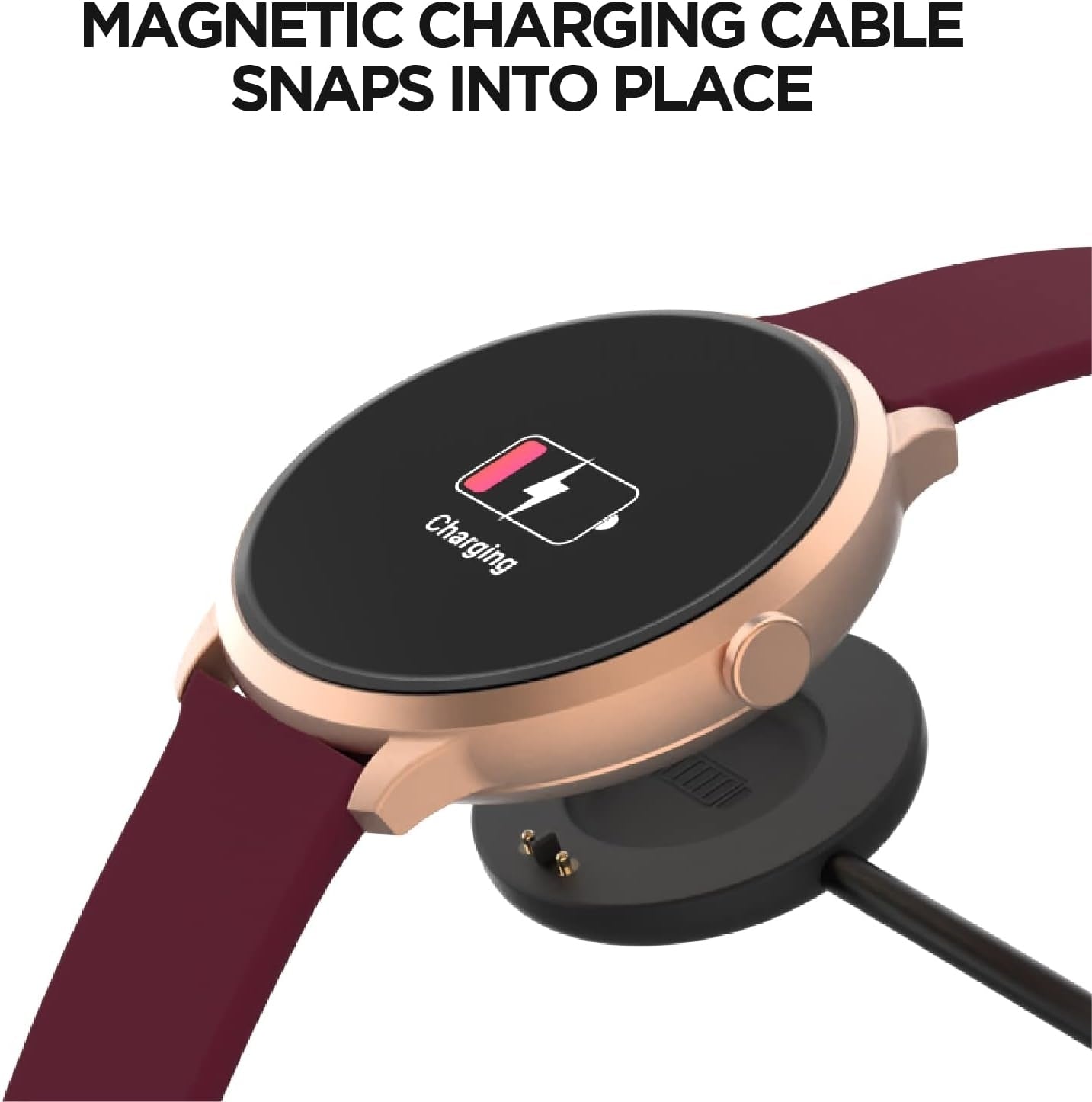 iTouch Sport 3 Smartwatch Fitness Tracker - Black with Black Strap 500015B-G02