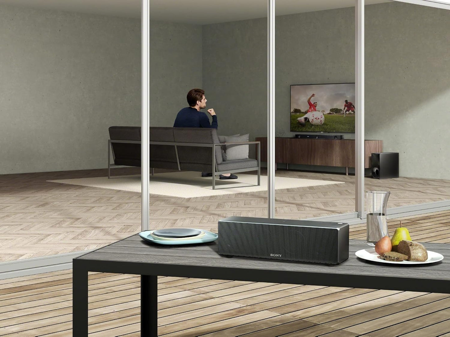 Sony HT- Z9F 3.1 Ch Soundbar w/ Wireless Subwoofer Dolby Atmos/DTS:X and Built-In-Wi-Fi - Black