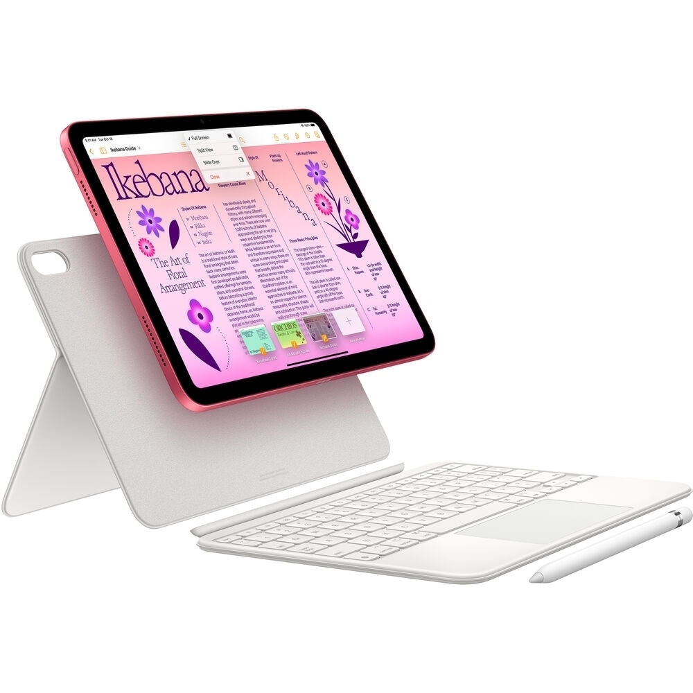 Apple 10.9" iPad 10th Gen 256GB Wi-Fi Only 12MP camera Wi-Fi 6, Silver MPQ83LL/A