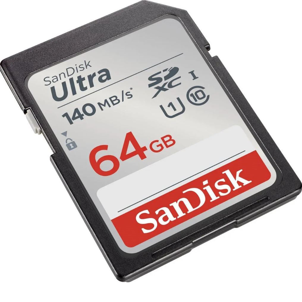 SanDisk 64GB Ultra UHS-I SDXC Memory Card 2-Pack SDSDUNB-064G