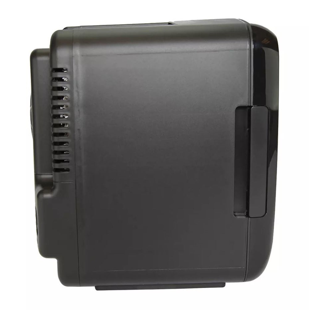 Emerson EFC-5000 Portable Mini Fridge Cooler for 6 Cans, Compact 4L Capacity Black