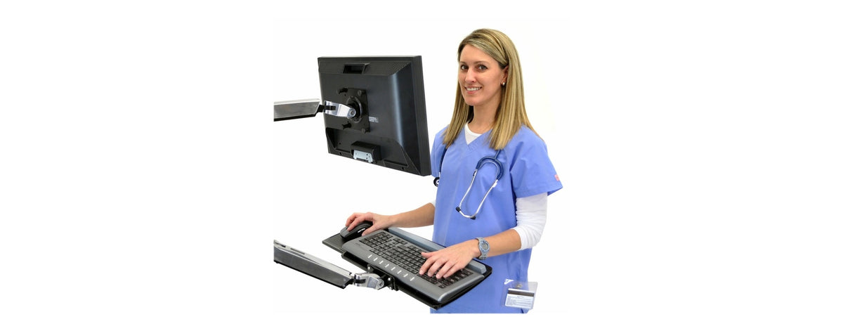 Ergotron LX Wall Mount Keyboard Arm 45-246-026