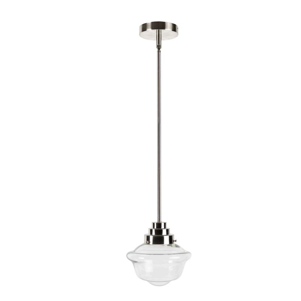 Luminance F13010-80 Eclat 1-light Pendant Bright Satin Nickel