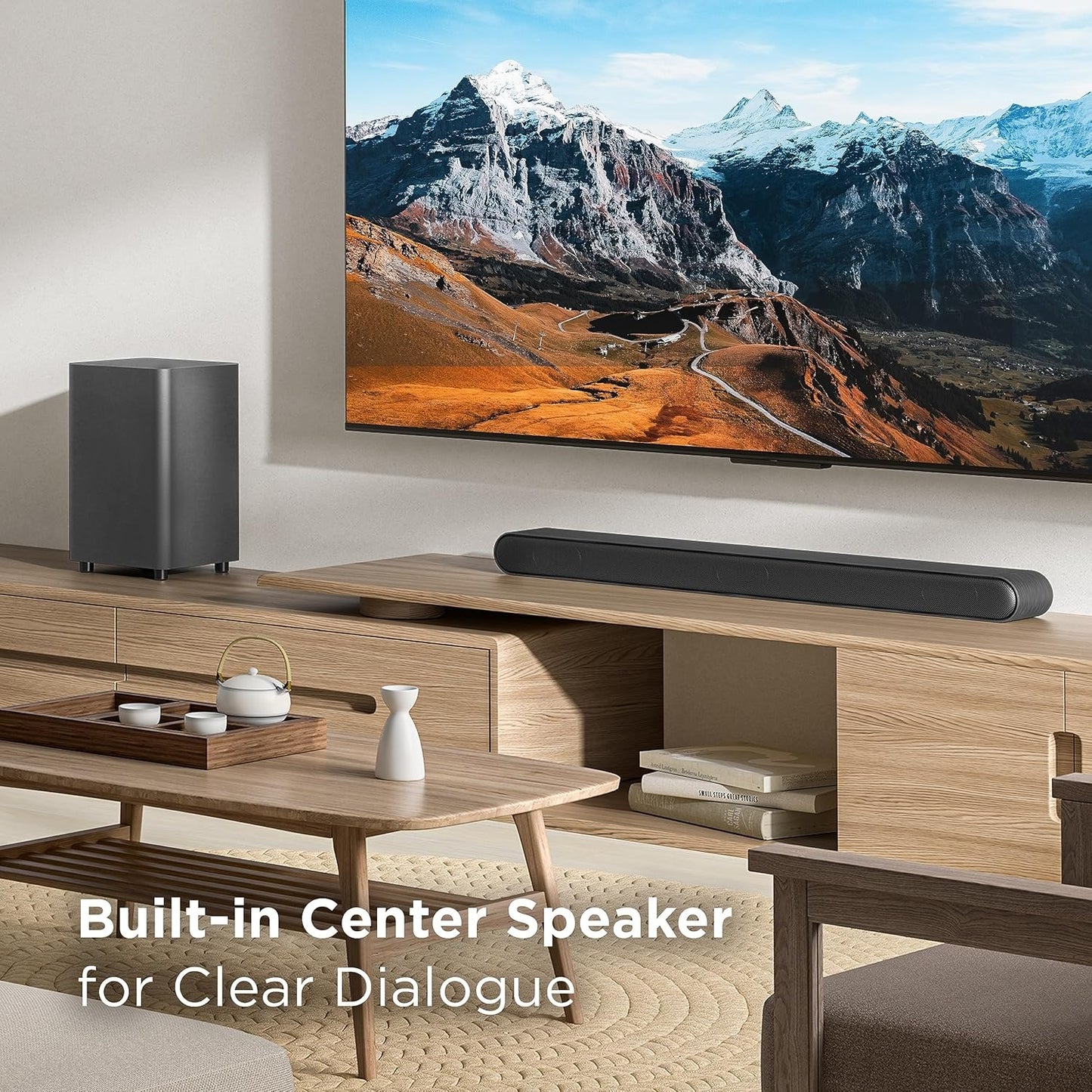 TCL S Class 3.1 Ch Sound Bar DTS Virtual: X with Wireless Subwoofer S4310