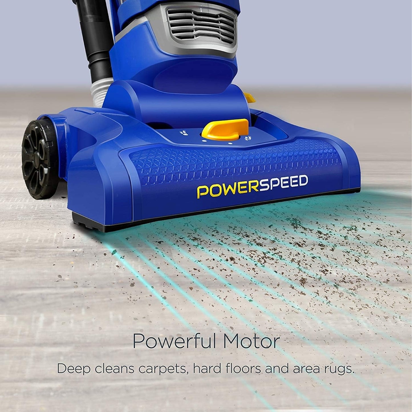 Eureka NEU182A PowerSpeed Bagless Upright Vacuum Cleaner, Lite, Blue NEU182A