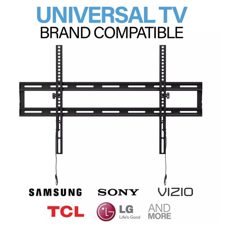 Sanus Decora Tilting TV Wall Mount for 42"-90" TVs, Tilts down 10° and up 5° to reduce glare and reflection - DLT2-B1