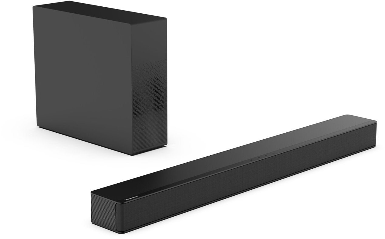 Hisense 2.1 Channel Soundbar with Wireless Subwoofer - Black HS2100