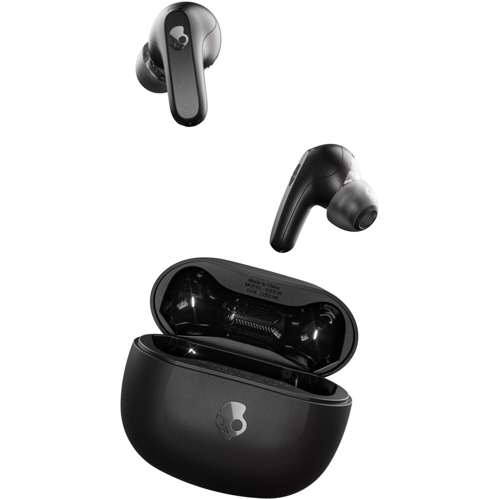 Skullcandy Rail In-Ear Headphones True Wireless Bluetooth S2RLW-Q740 - Black