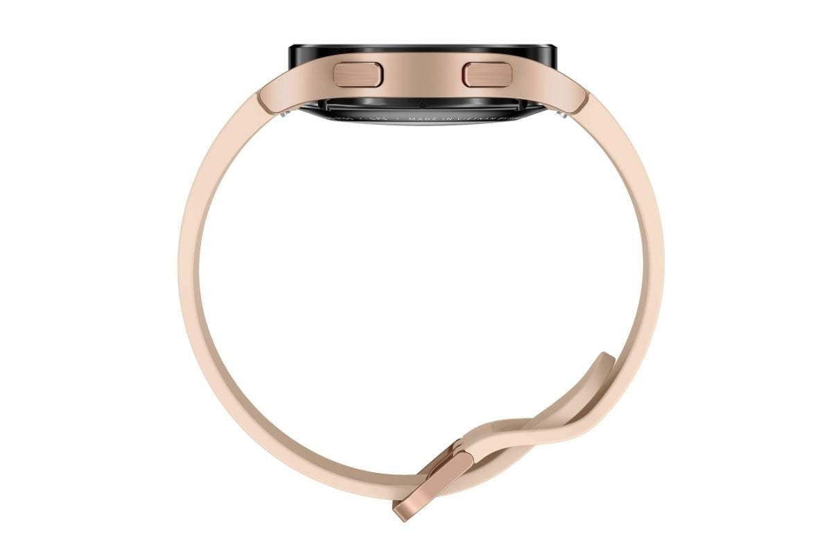 Samsung Galaxy Watch4 40mm Bluetooth Smartwatch Rose Gold Silicone Strap SM-R860NZDCXAA