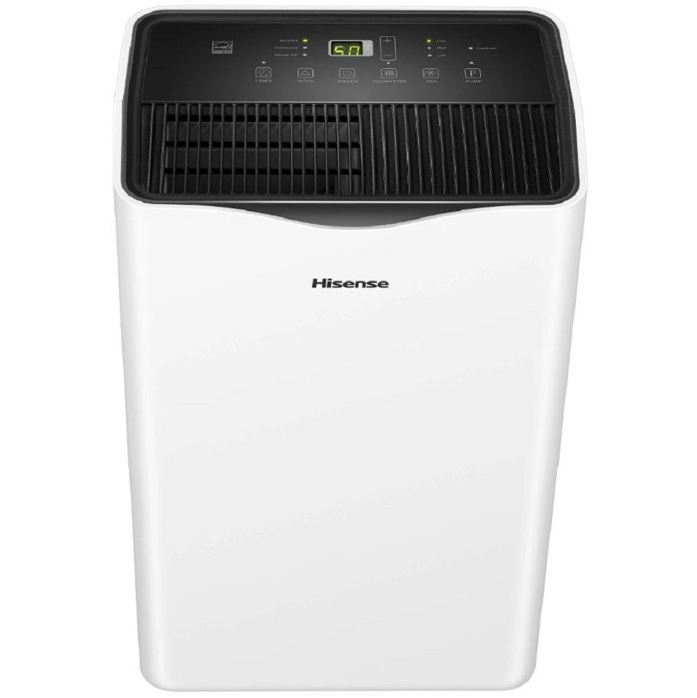 Hisense Energy Star 115v 50 Pint 3-Speed Dehumidifier, 4500 sq ft - DH5023KP