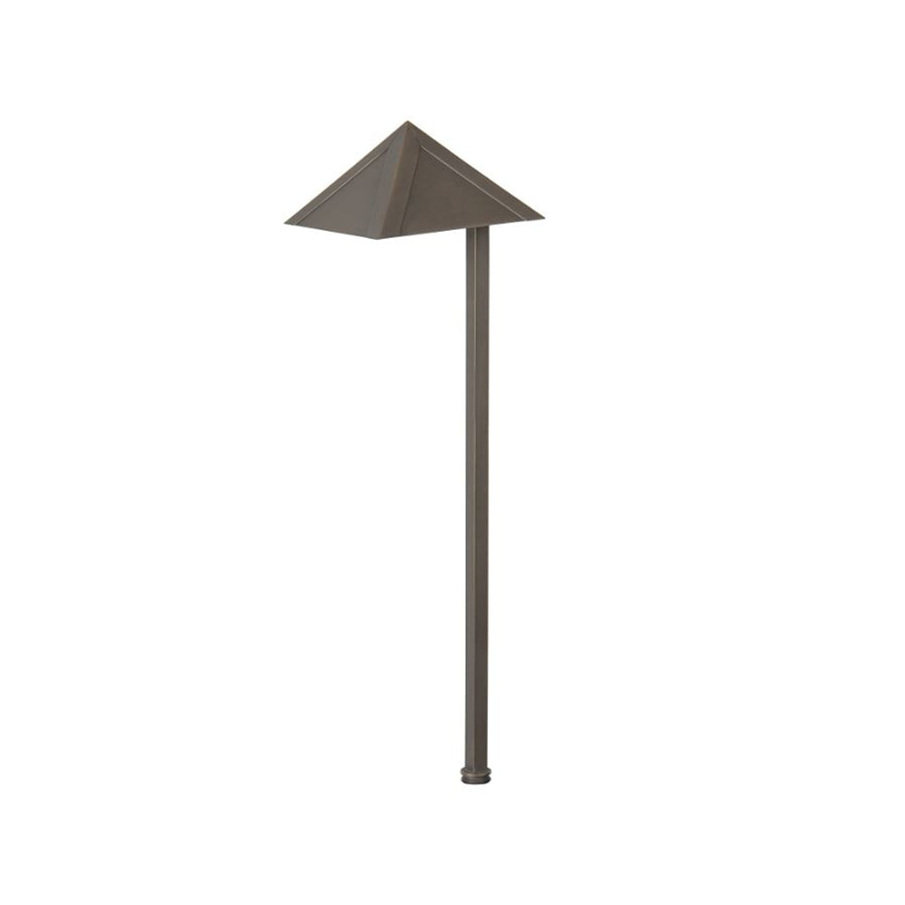 Sunset Lighting 5" wide Integrated LED Landscape Path Light Bronze Agate FG2534-77