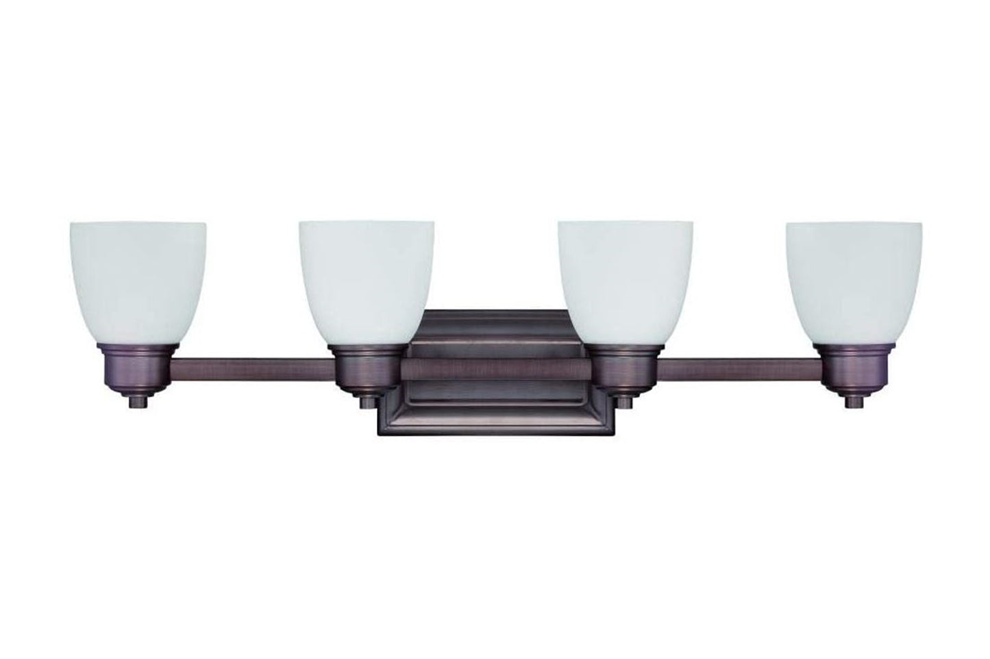 Sunset 4-Light 100W Mb Bixby Vanity Oil Bronze F3174-63