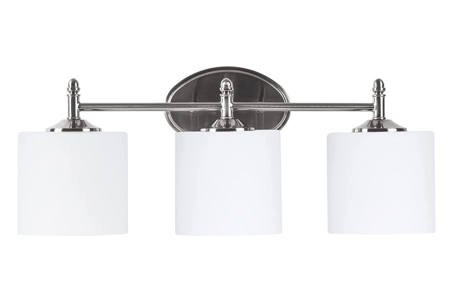 Sunset Lighting Vanity 3-Light 100W MB Bright Satin Nickel - F11003-80