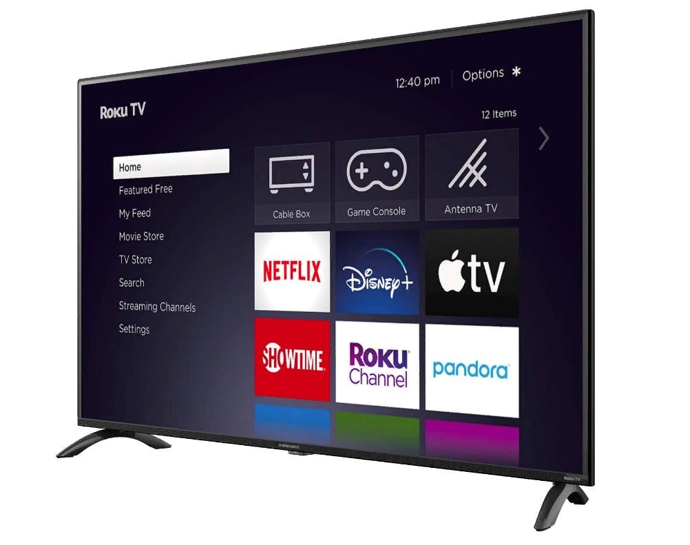 Element 50" 4K 2160p Roku Smart LED TV w/ HDR - E4AA50R