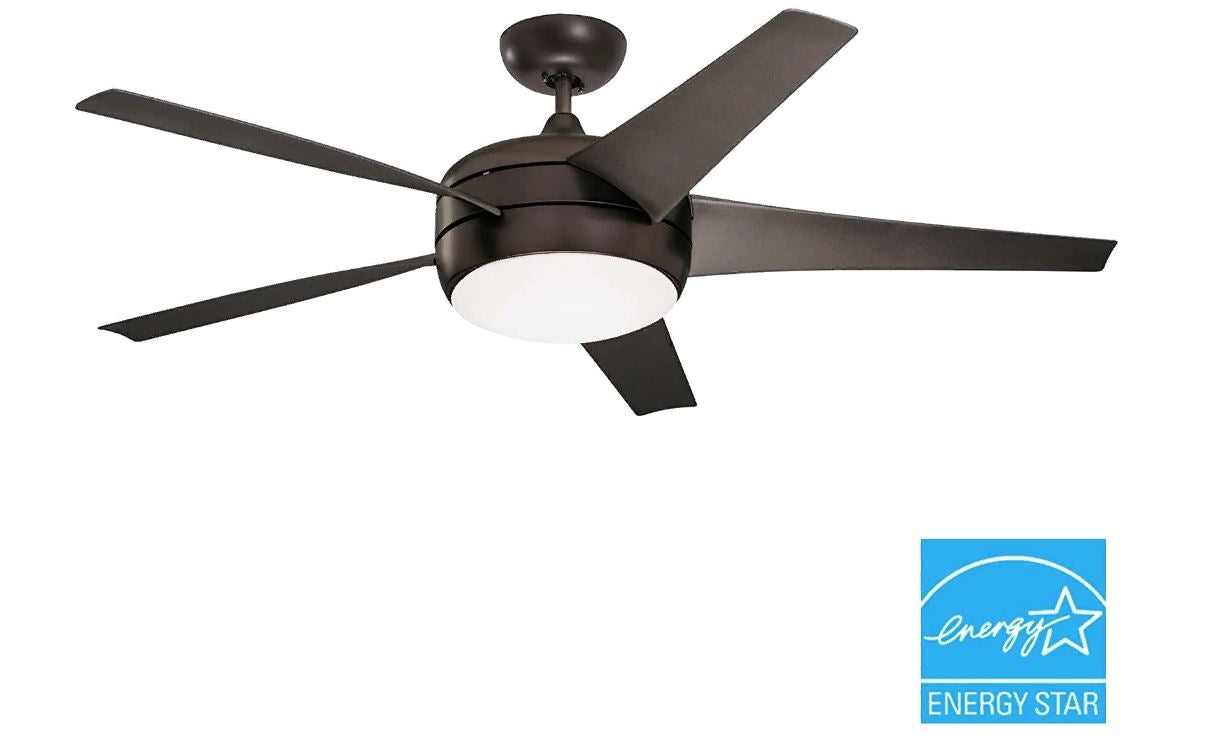 Luminance Midway Eco LED 54" Ceiling Fan Light & Remote Oil Rubbed Bronze CF955LORB