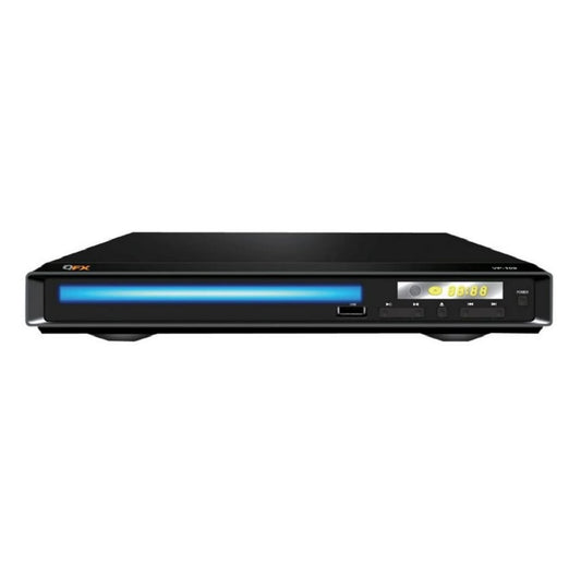 QFX VP109BLK Digital Multimedia DVD Player Black 120 V