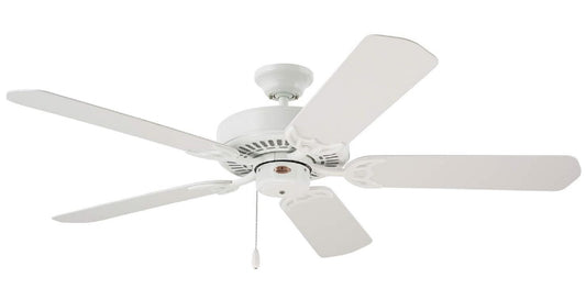 kathy ireland HOME by Luminance Summer Night 52-in Appliance White Indoor/Outdoor Ceiling Fan 5-Blade CF652WW