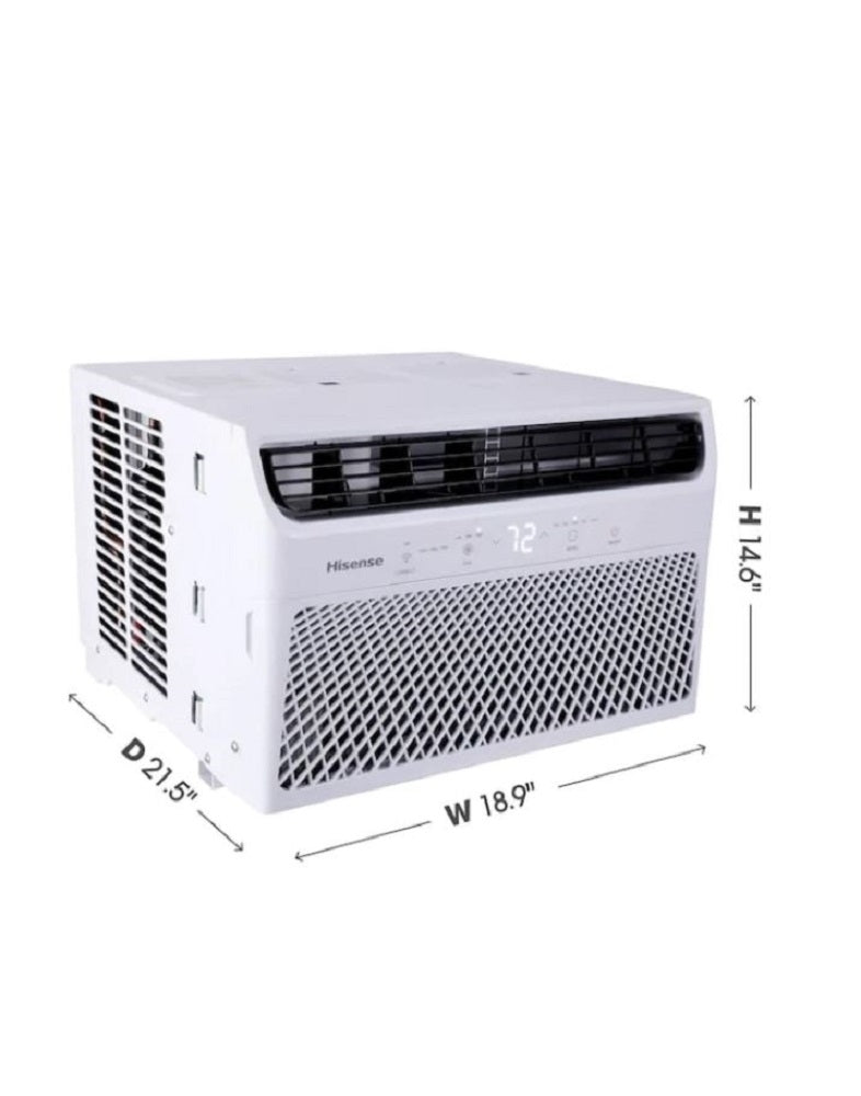 Hisense AW0823TW1W 8000 BTU 115V 350 sq ft Window Air Conditioner - White