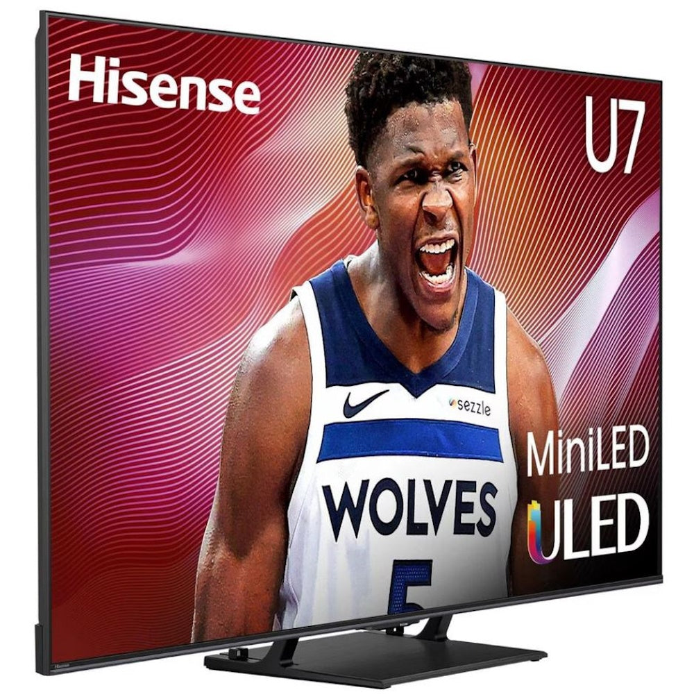 Hisense 75" Class U7 Series Mini-LED ULED 4K in Black - Smart Google TV 75U75QG