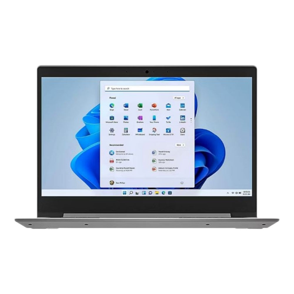 Lenovo IdeaPad 1 Laptop 14" Intel Pentium Silver N5030 4GB/128GB NVMe SSD Win 11 Home S 81VU00D6US