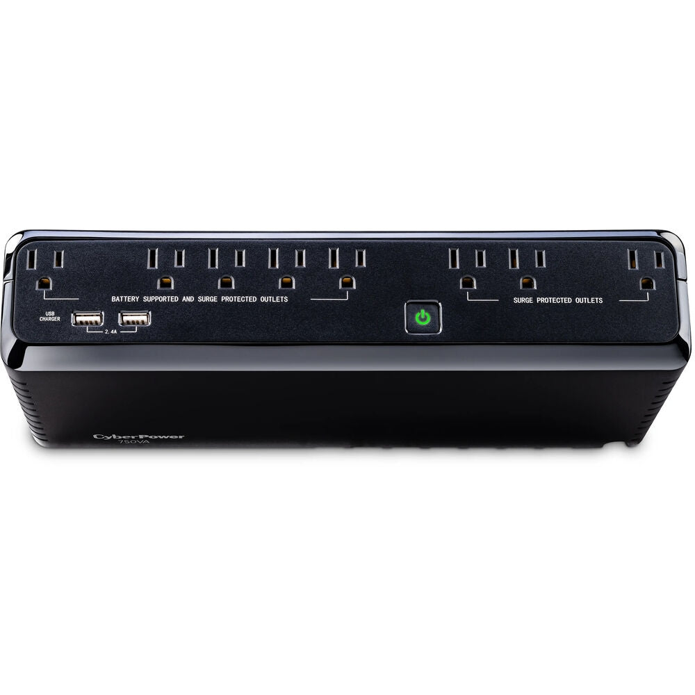 CyberPower 750VA Battery Back-Up System Black SL750U
