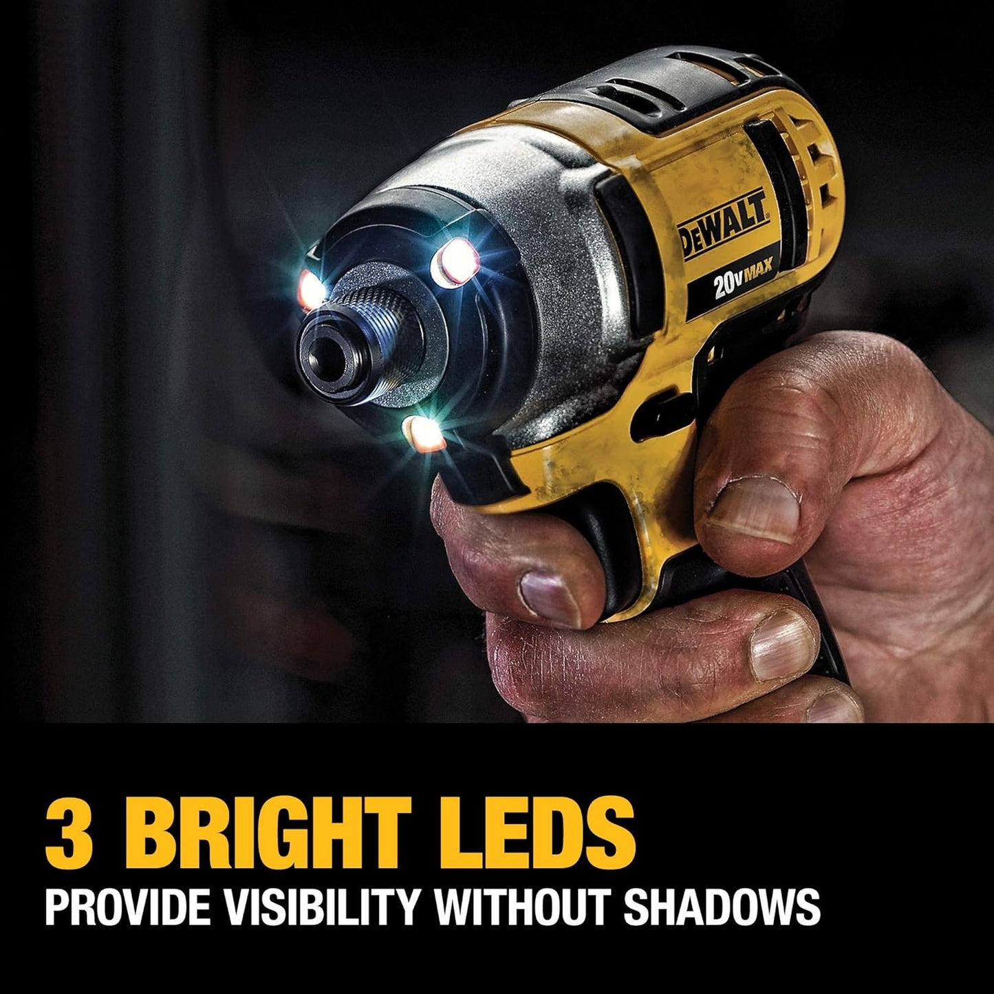 DEWALT 20V MAX Cordless 7 Tool Combo Kit with (2) 20V 2.0Ah Batteries and Charger