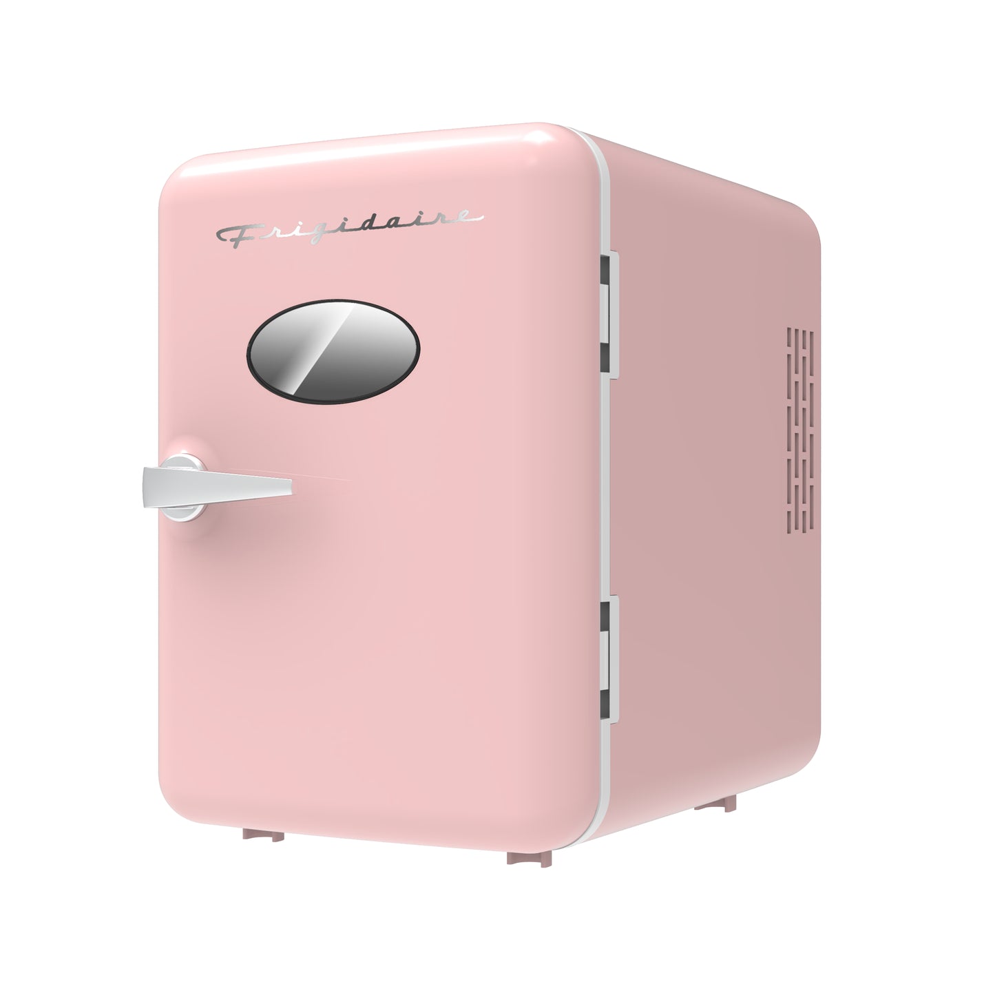 Frigidaire EFMIS137-PINK Portable Retro 6-can Mini Fridge Pink