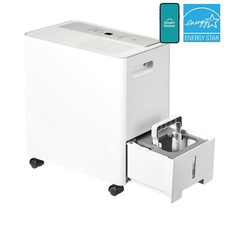 Midea 22 Pt. Smart Dehumidifier, App & Voice Control, Covers 1,500 Sq. ft. NEW MAD22S1AWWT