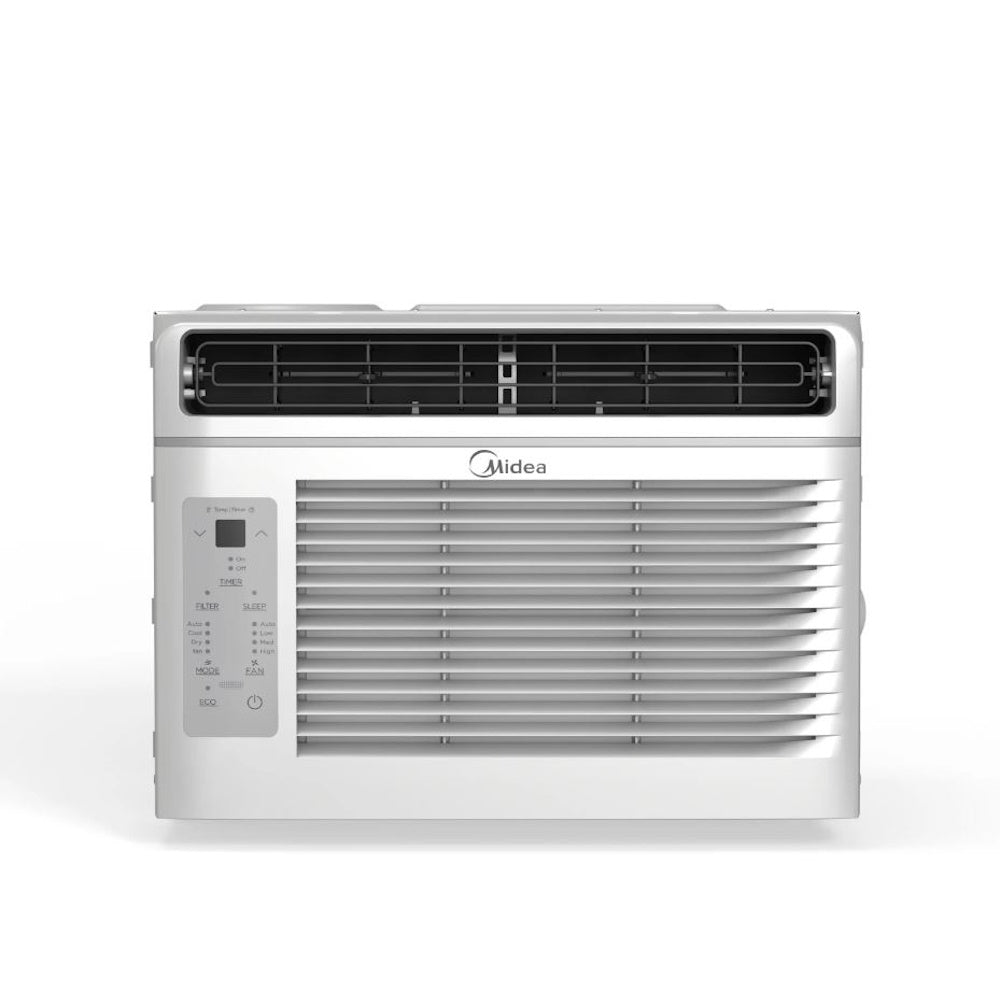 Midea 5,000 BTU Window Air Conditioner with Remote Control, Cools up to 150 sq. ft. MAW05R1JWT-B