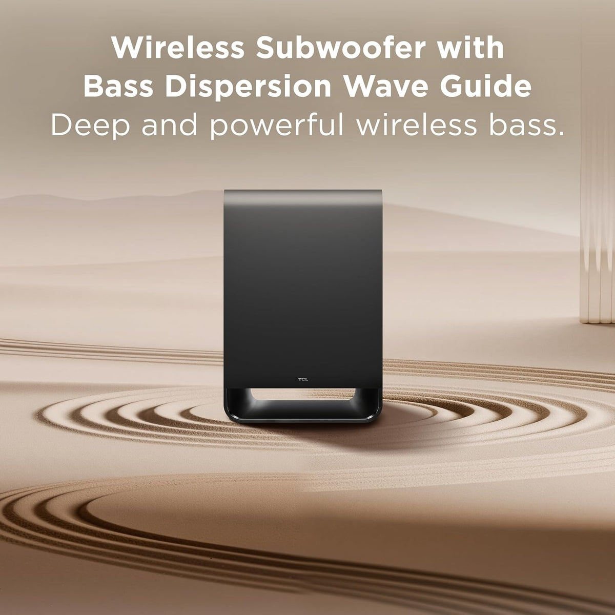 TCL S60K S Series 3.1 Channel Sound Bar with Dolby Atmos, DTS:X, Wireless Subwoofer, Bluetooth Music Streaming