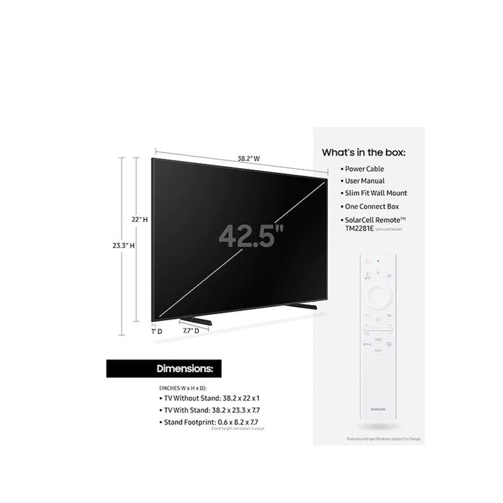 Samsung The Frame LS03B 75" 4K HDR Smart QLED TV QN75LS03BAFXZA