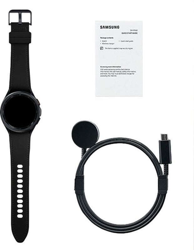 Samsung Galaxy Watch6 Classic Stainless Steel Smartwatch 43mm BT - Black SM-R950NZKAXAA