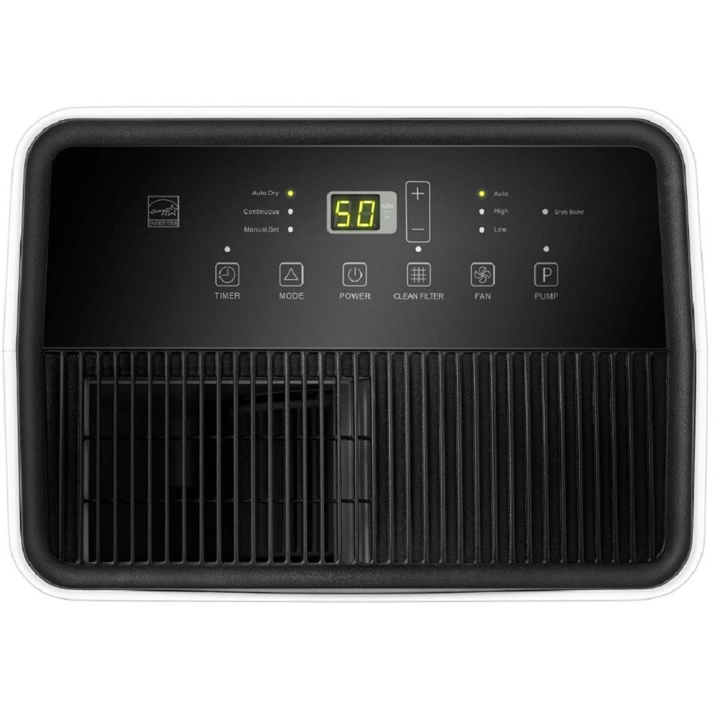 Hisense Energy Star 115v 50 Pint 3-Speed Dehumidifier, 4500 sq ft - DH5023KP