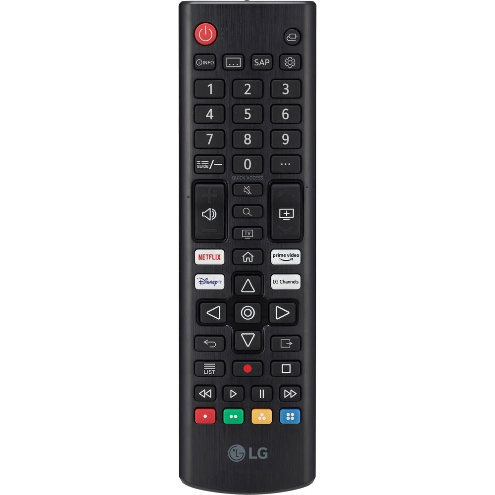 LG 50” Class UA77 Series LED AI 4K UHD Smart webOS TV (2025) 50UA7700PUB