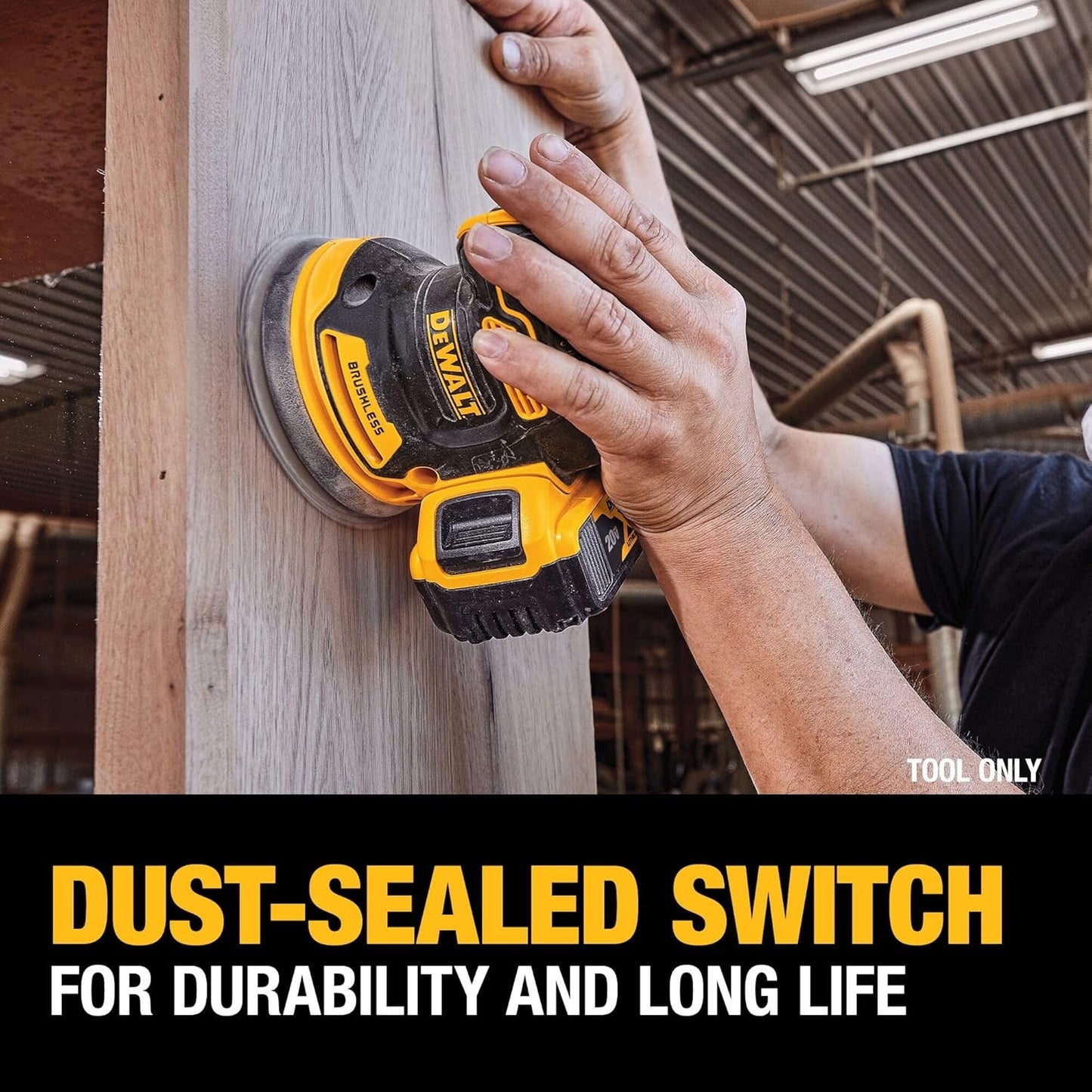 DeWalt Brushless 20V MAX XR Cordless Brushless 5 in. Random Orbital Sander (Tool Only) DCW210B