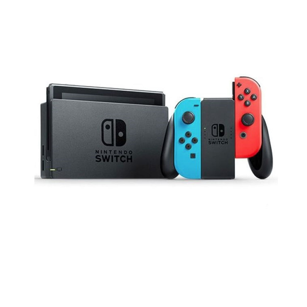 Nintendo Switch Console 32GB w/ Neon Blue & Neon Red Joy-Con HADSKABAA