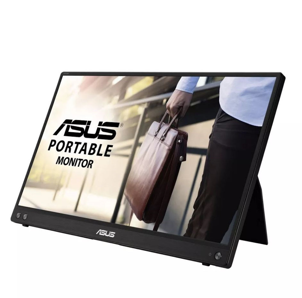ASUS ZenScreen 15.6" 1080p 5ms 60Hz FHD Portable Monitor, IPS Panel, Ultra Thin, Kickstand Design MB16ACVR