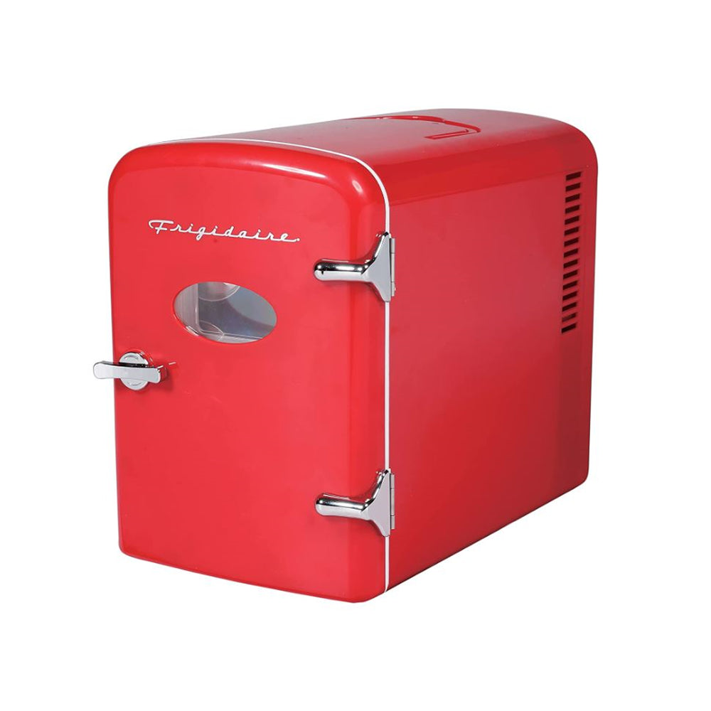 Frigidaire EFMIS175-RED Portable Mini Fridge-Retro Compact 6-Liter 9-Can