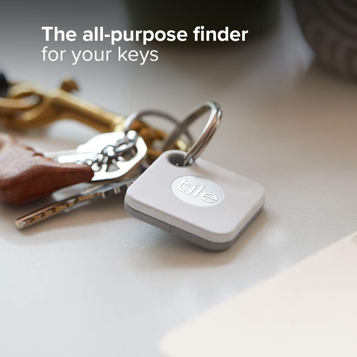 Tile Mate 2-pack Bluetooth Tracker, Keys Finder & Item Locator; Water Resistant