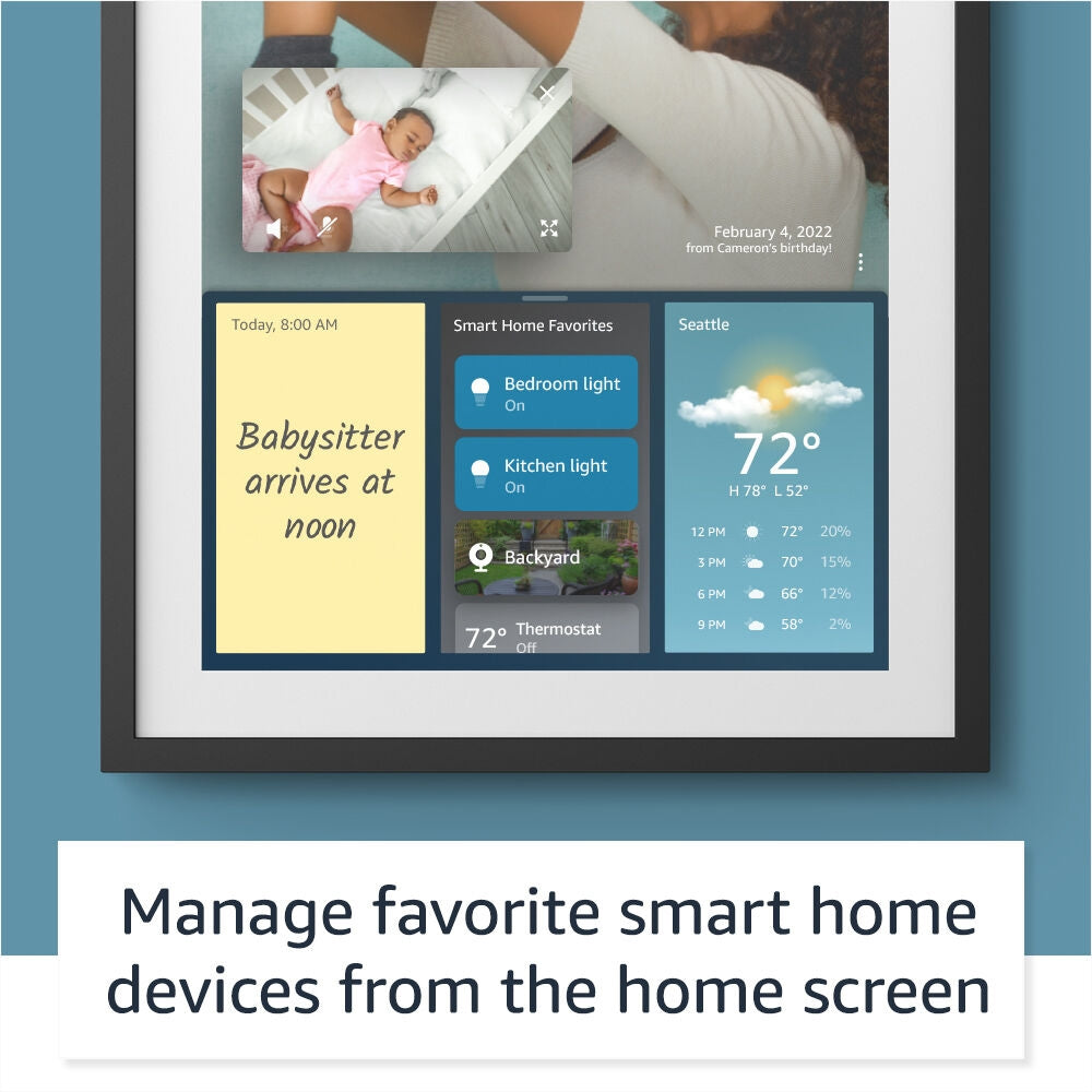 Amazon Show 15 inch Smart Display with Alexa and Fire TV B0BHZX3TYV