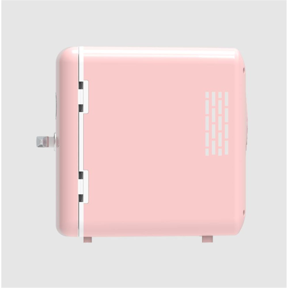 Frigidaire EFMIS137-PINK Portable Retro 6-can Mini Fridge Pink